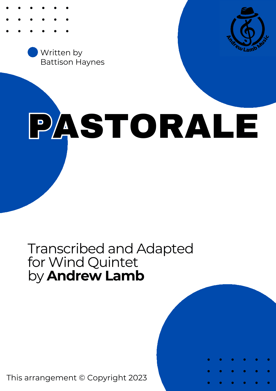 Battison Haynes | Pastorale | for Wind Quintet (arr. Andrew Lamb)