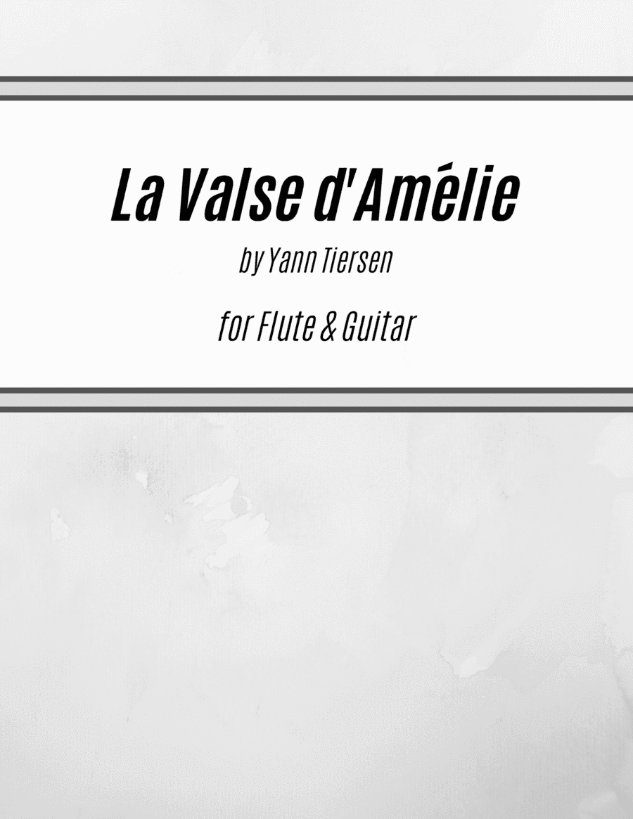 La Valse D'amelie (arr. Kenneth Pasciak)