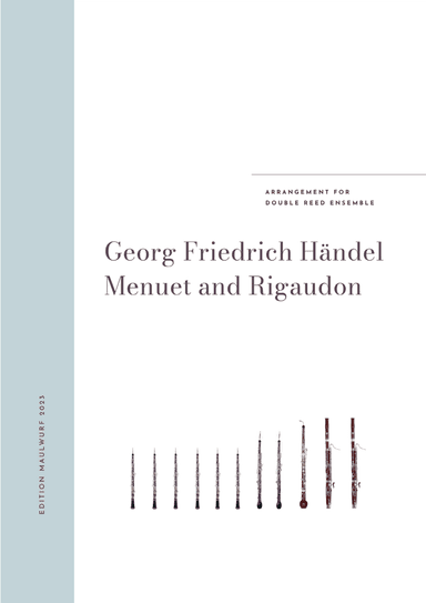 Menuet und Rigaudon (arr. Edition Maulwurf)