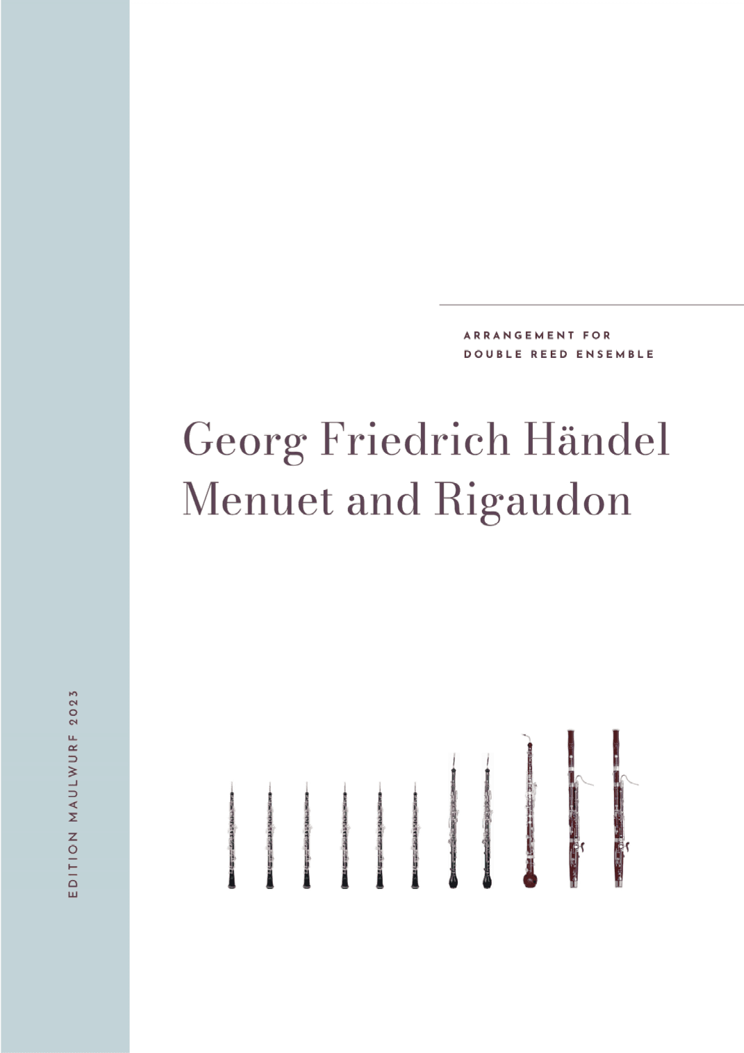 Menuet und Rigaudon (arr. Edition Maulwurf)
