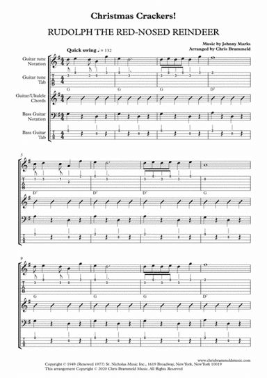 Rudolph The Red-nosed Reindeer (arr. Chris Brammeld)