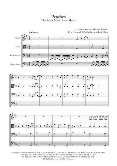 Peaches (arr. Lila Lali)