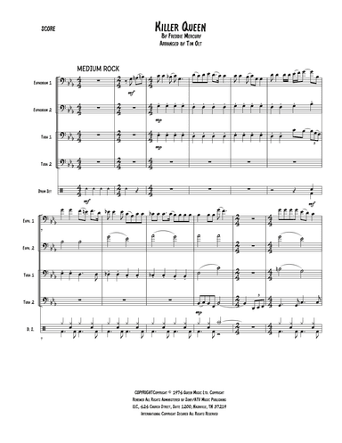 Killer Queen (arr. Tim Olt)