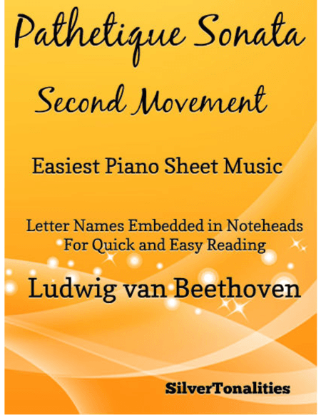 Pathetique Sonata Easiest Piano Sheet Music (arr. SilverTonalities)
