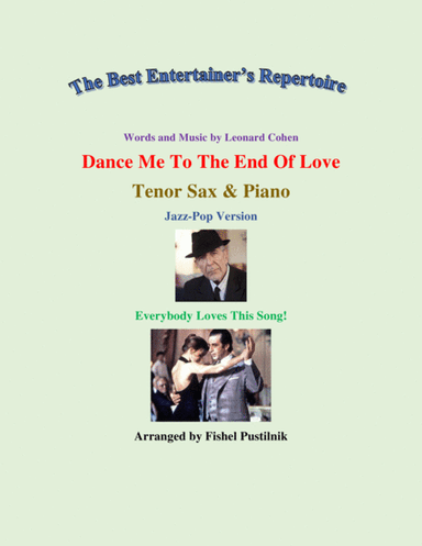 Dance Me To The End Of Love (arr. Fishel Pustilnik)