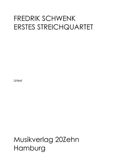 Erstes Streichquartett