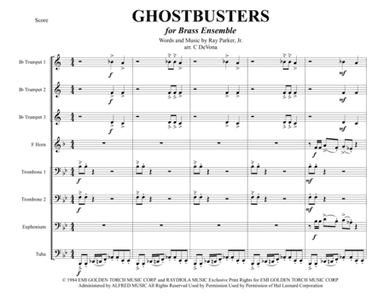 Ghostbusters (arr. Chris DeVona)