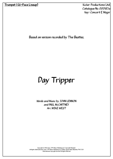 Day Tripper (arr. Michael Storeton-West)