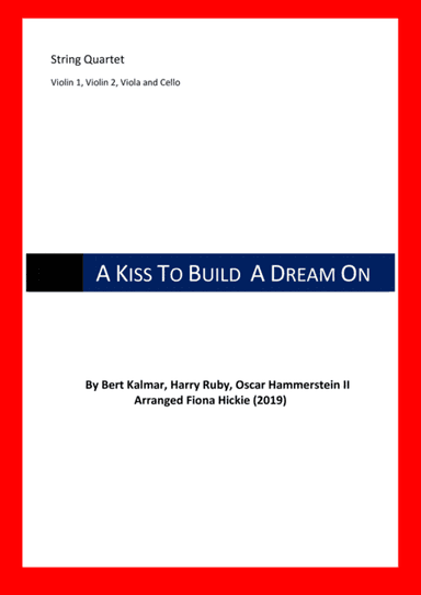 A Kiss To Build A Dream On (arr. Fiona Hickie)