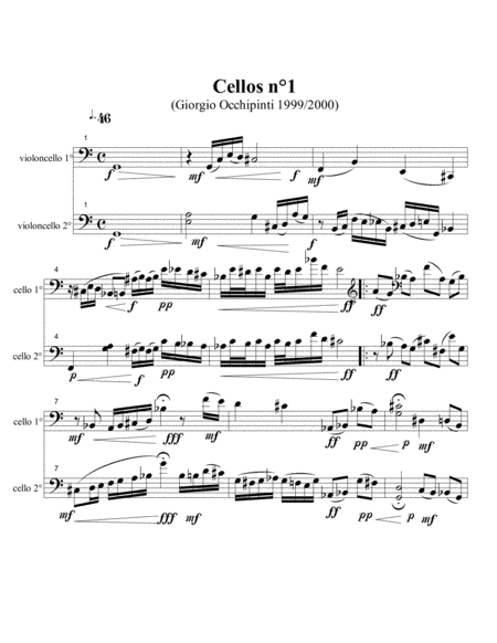 CELLOS N°1
