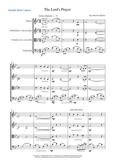 The Lord's Prayer (arr. Sherry Lewis)