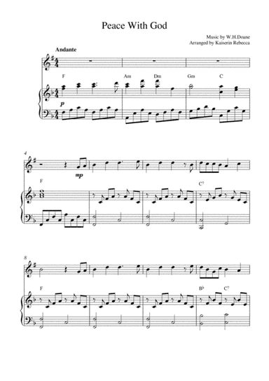Peace With God (arr. Kaiserin Rebecca)