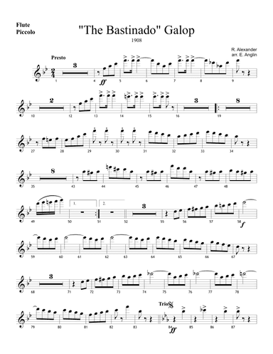 The Bastinado Galop (arr. Emmett Anglin)