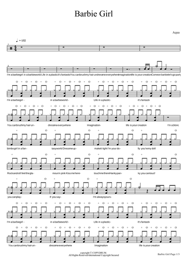 Barbie Girl (arr. COPYDRUM)