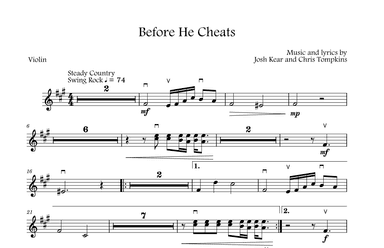 Before He Cheats (arr. David Lartey)