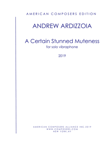 [Ardizzoia] A Certain Stunned Muteness