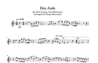 Hey Jude (arr. Thiago Marconato)