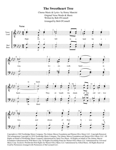 The Sweetheart Tree (arr. Bob O'Connell)