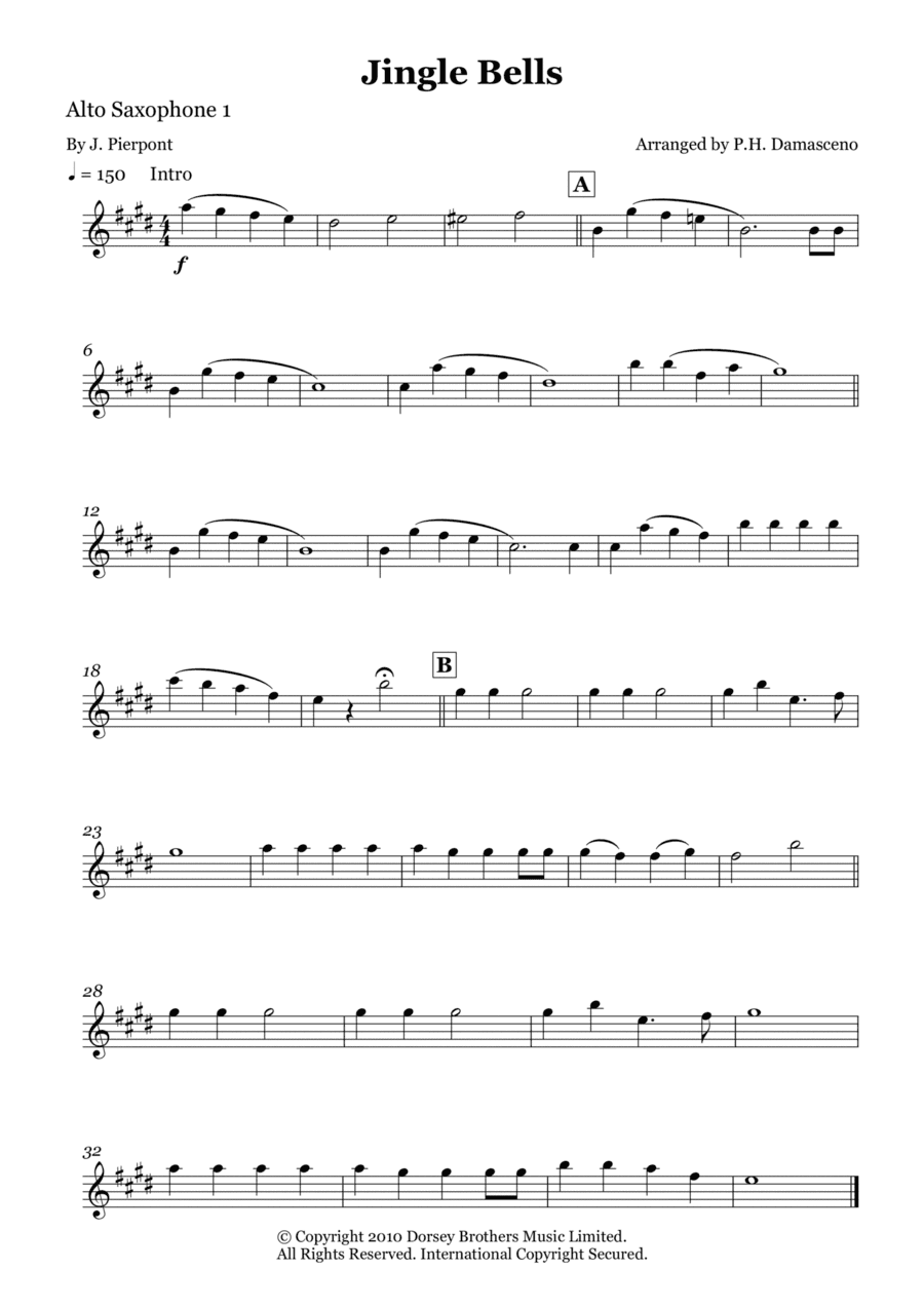 Jingle Bells (arr. P.H. Damasceno)