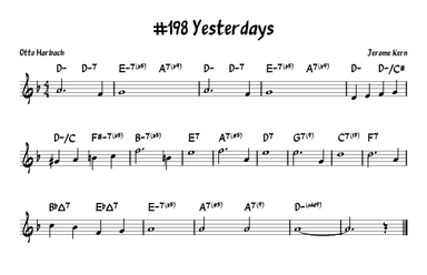 Yesterdays (arr. John Fries)