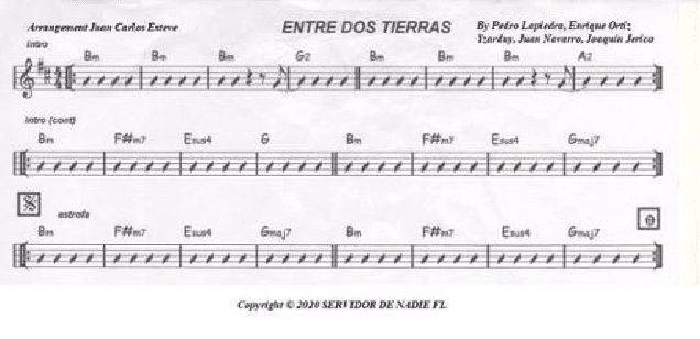 Entre Dos Tierras (arr. juan carlos esteve / Gran Coda)