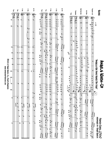 Angels [We Have Heard On High] Warm-Up (arr. Roger Garcia)