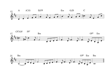 Swan Lake theme Scene 1 (arr. Rodrigo Faleiros)