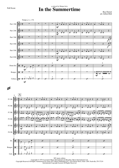 In The Summertime (arr. Julien Roh)
