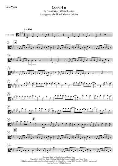 Good 4 U (arr. Mundi Musical Edition)