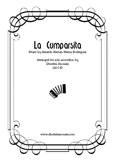 La Cumparsita - Solo Accordion (arr. Dimitris Anousis)