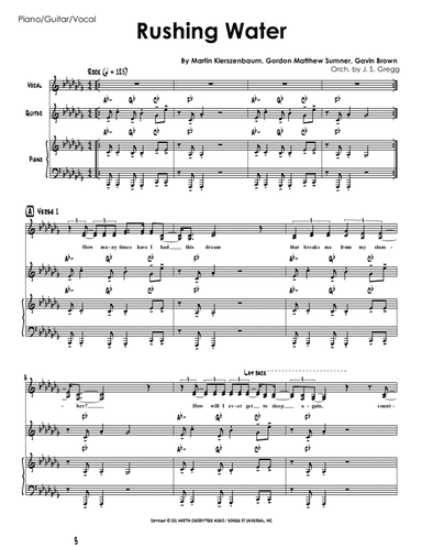 Rushing Water (arr. J. S. Gregg)