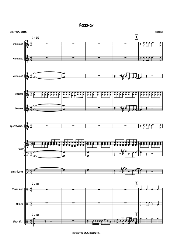 Gotta Catch Em All (arr. Yentl Doggen)