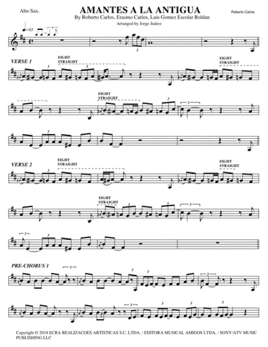 Amante A La Antigua (arr. Jorge Juárez)