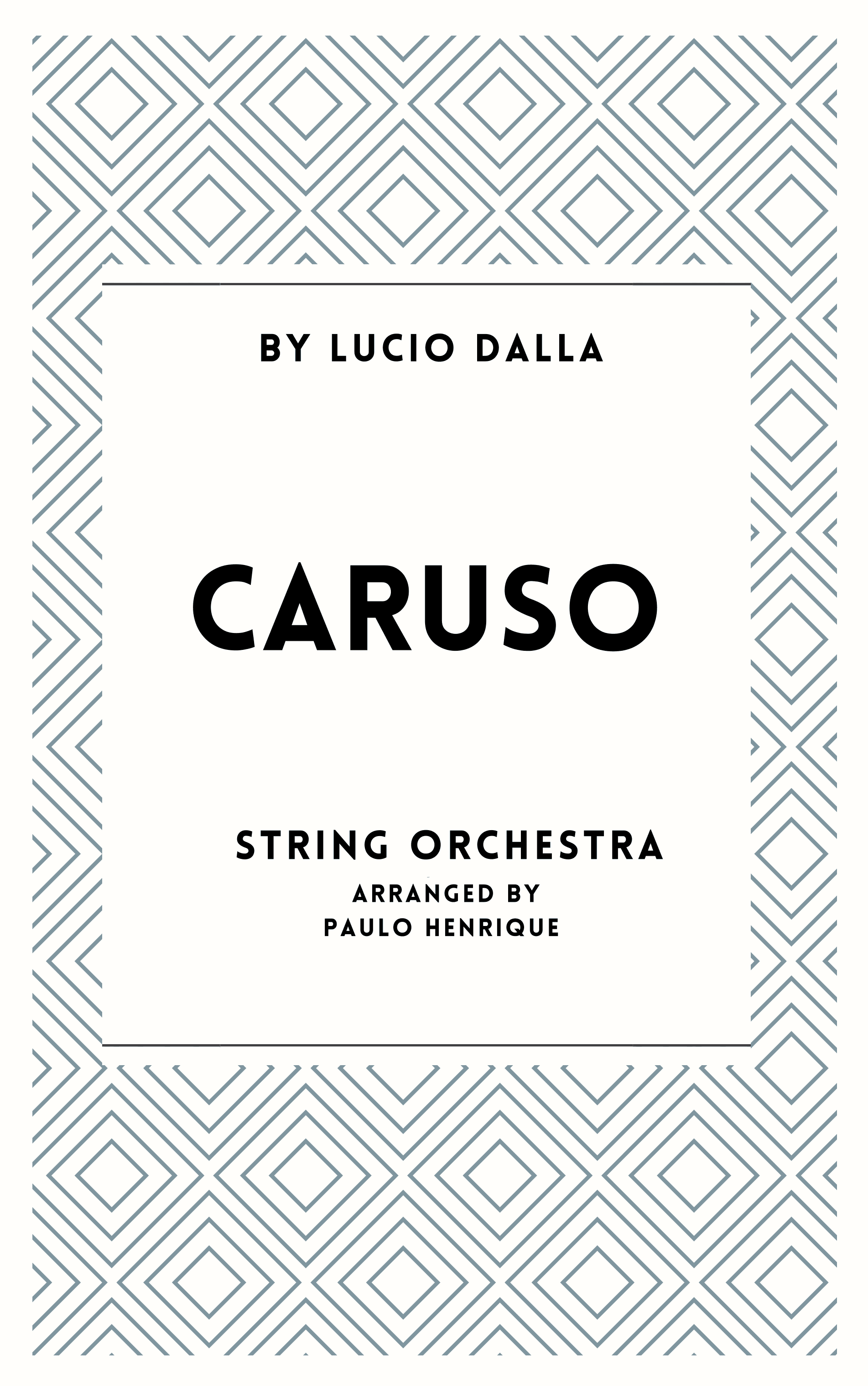 Caruso (arr. Paulo Henrique)