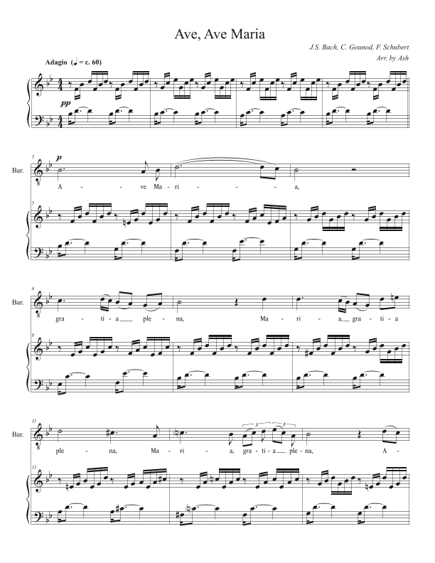 Ave Maria (arr. Ash)