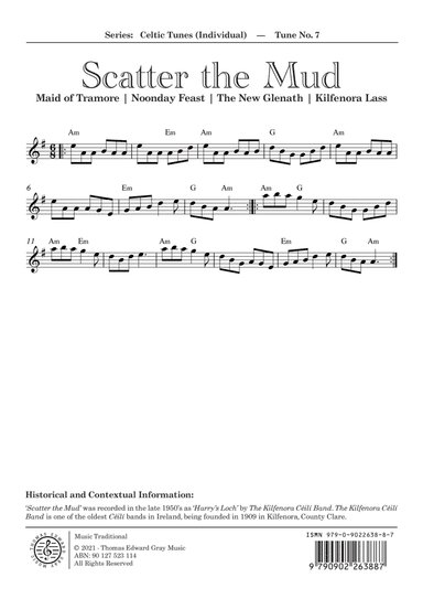 Scatter the Mud (arr. Thomas Gray)