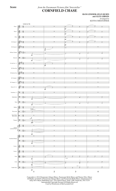 Cornfield Chase (arr. Keith Christopher)