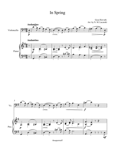 In Spring (arr. Nick Lacanski)