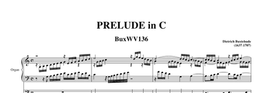 BUXTEHUDE - PRELUDE and FUGUE in C  BuxWV136