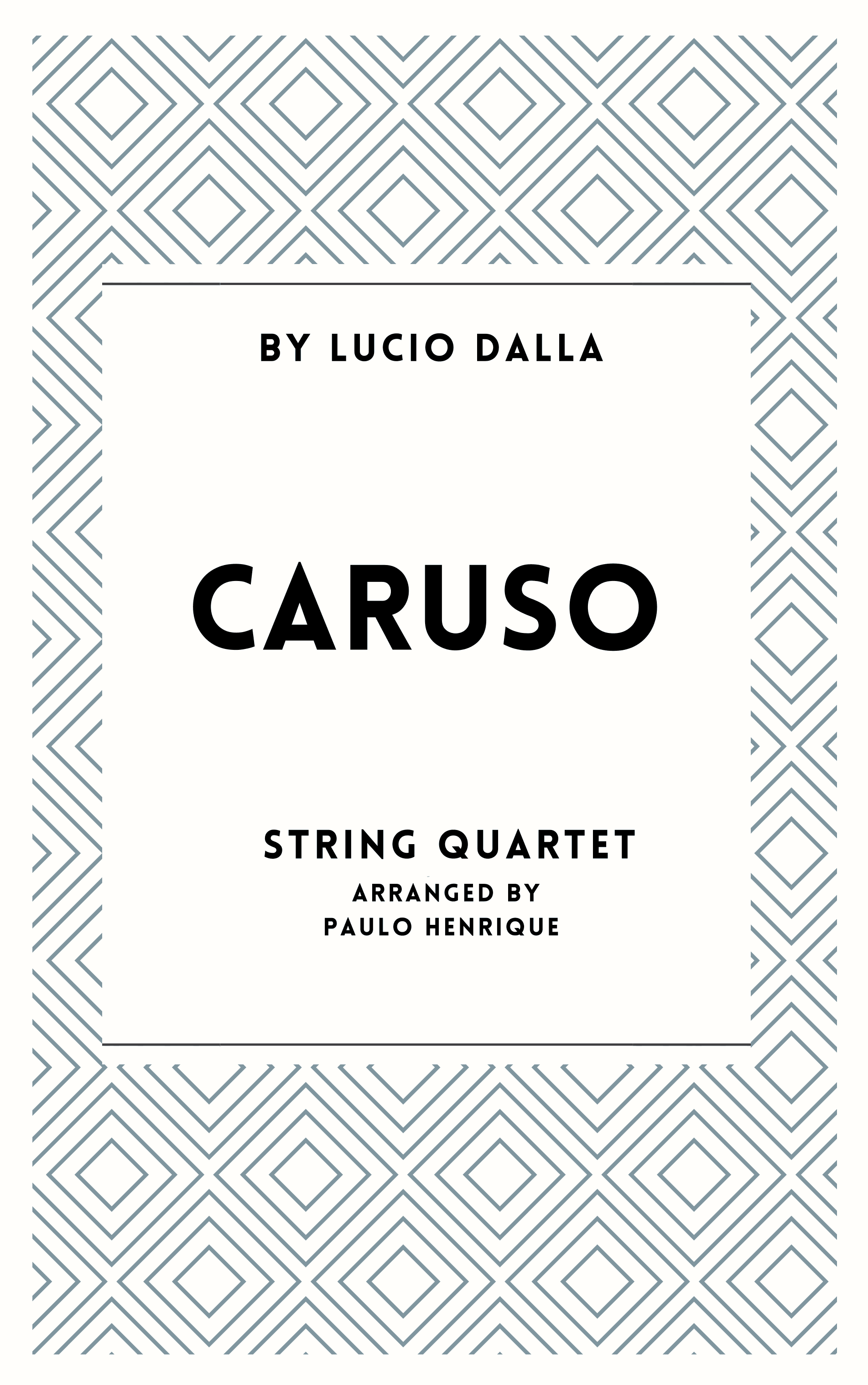 Caruso (arr. Paulo Henrique)