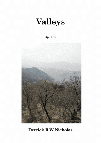 Valleys - Full Score + Parts