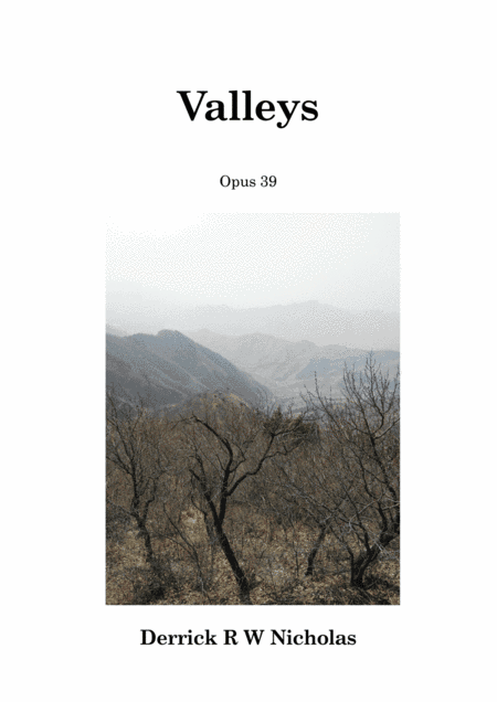 Valleys - Full Score + Parts