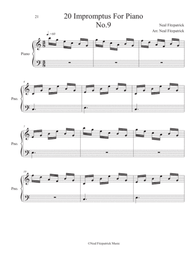 Impromptu No.9 For Piano