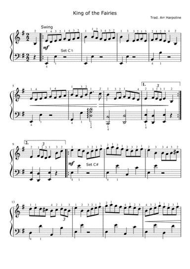 King of the Fairies (Hornpipe) (arr. Harpoline)