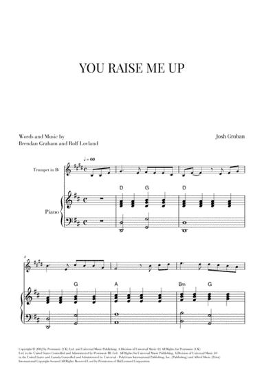 You Raise Me Up (arr. Cadenza Editions)
