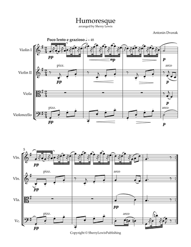 Humoresque (arr. Sherry Lewis)