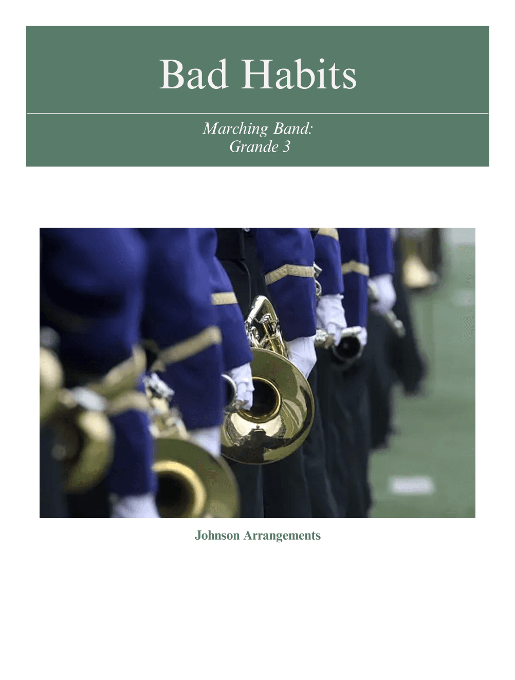 Bad Habits (arr. Jordan Johnson)