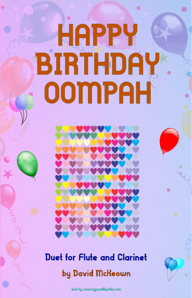 Happy Birthday Oompah, for Flute and Clarinet Duet (arr. David McKeown)