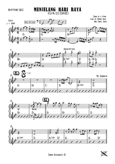 Menjelang Hari Raya (Koleksi Raya) (arr. Zakey Javis)