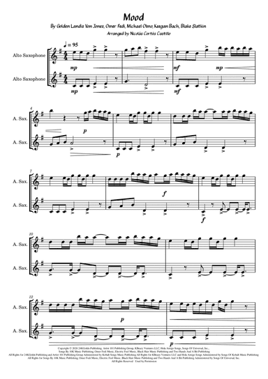 Mood (arr. Nicolás Cortés Castillo)